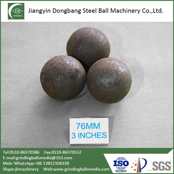 76mm Grinding Media Steel Ball For Mining