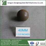 40 mm-es kovácsolt acélgolyó vasércbányához