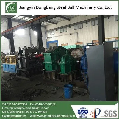 Csiszolás labda ferde hengerlés gép